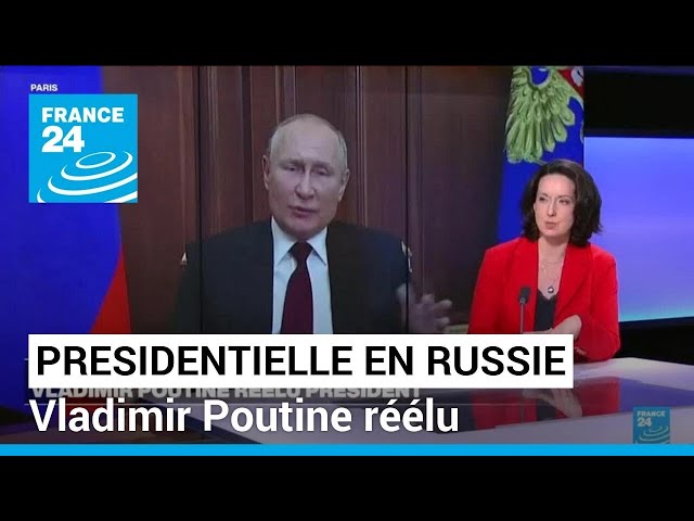 Vladimir Poutine réélu avec 87,8 % des voix, d'après un sondage à la sortie des urnes