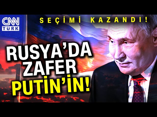 SON DAKİKA! | Rusya'da Seçimin Galibi Putin Oldu #Haber