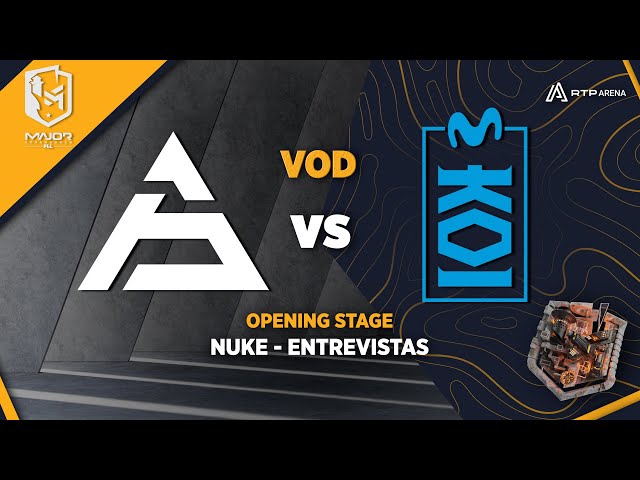 ⁣SAW vs. Movistar KOI  PGL Copenhagen Major 2024 - Opening Stage