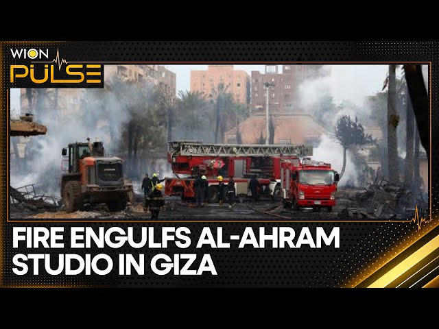 Fire engulfs Egypt's Al-Ahram film studio, investigation underway to determine cause of fire | 