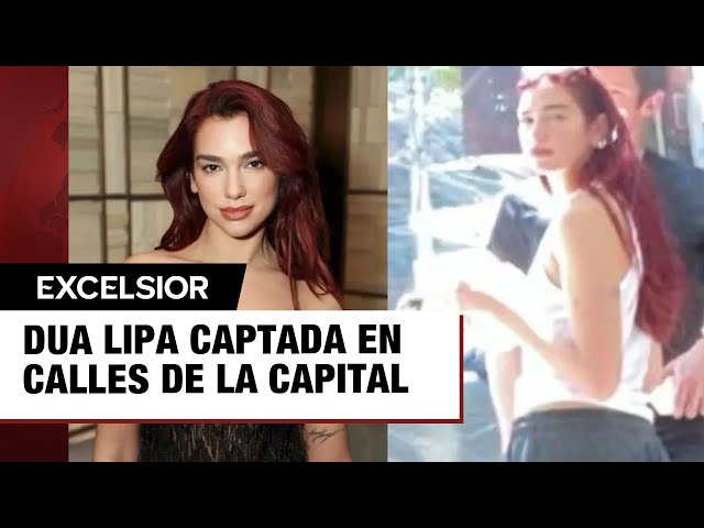 ¡Paren todo! Dua Lipa está en la CDMX con su novio Callum Turner