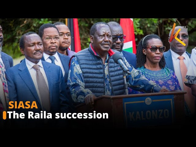 ⁣Quest to replace Raila in ODM and Azimio