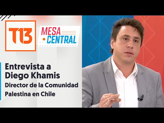 Entrevista a Diego Khamis, representante de la Comunidad Palestina en Chile