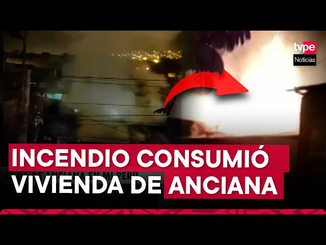 Fue controlado pero la vivienda fue afectada en su totalidad