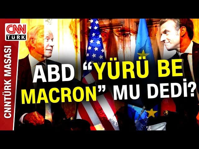 ABD Yine Ortalığı Karıştırıyor! Macron'un Rusya Karşıtı Sözlerinin Ardında ABD mi Var?