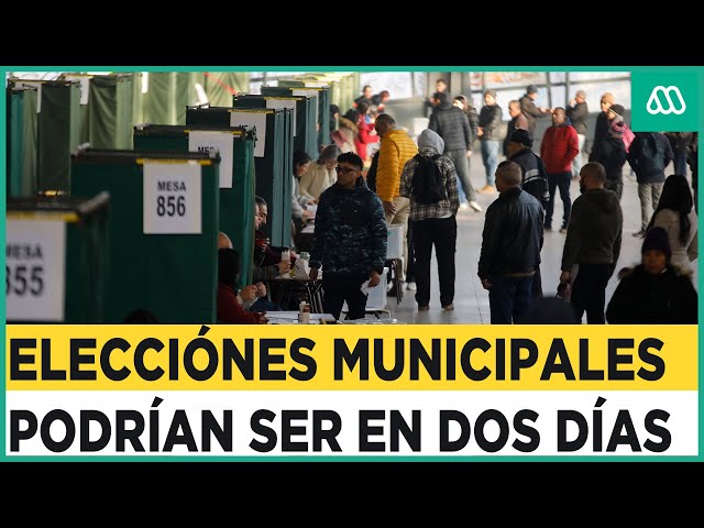 ¿Dos días para votar?: Servel analiza medida para elecciones municipales de este año