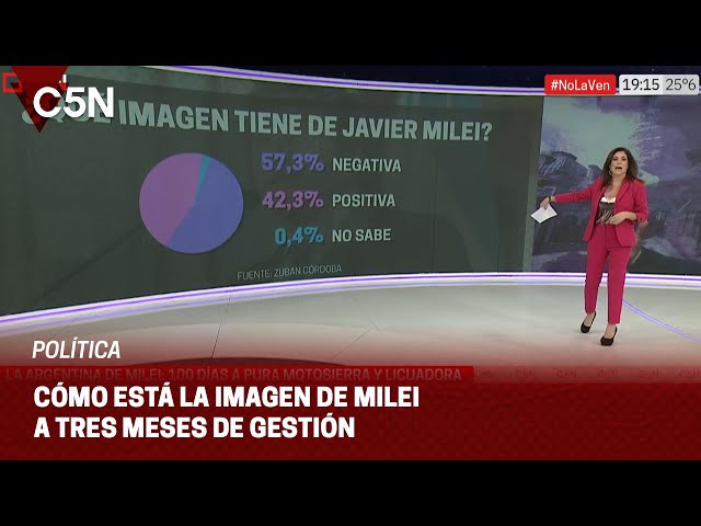 Casi el 90% de los ARGENTINOS considera que el AJUSTE de JAVIER MILEI "lo estamos PAGANDO TODOS