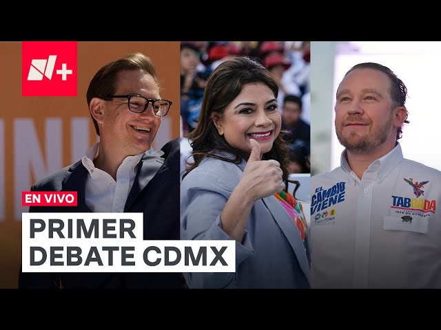 Primer debate para jefe de gobierno de la CDMX 2024 | EN VIVO