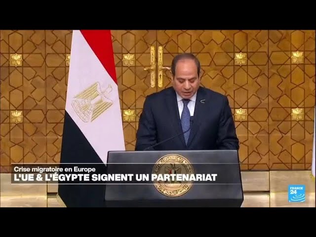 Accord entre l'UE et l'Égypte : "un partenariat stratégique global", selon Ursul