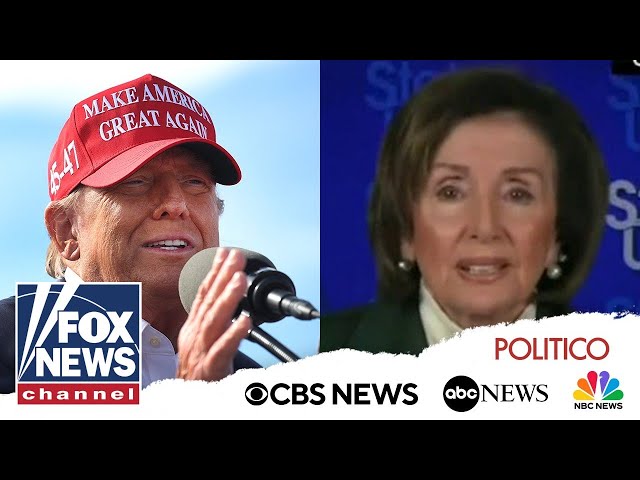 ⁣'OUT OF CONTEXT': Pelosi, media pounce on Trump's comments at Ohio rally