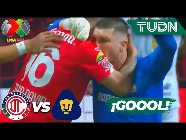 ¡PORTERO GOLEADOR! Volpi marca el segundo | Toluca 2-0 Pumas | CL2024 - Liga Mx J12 | TUDN