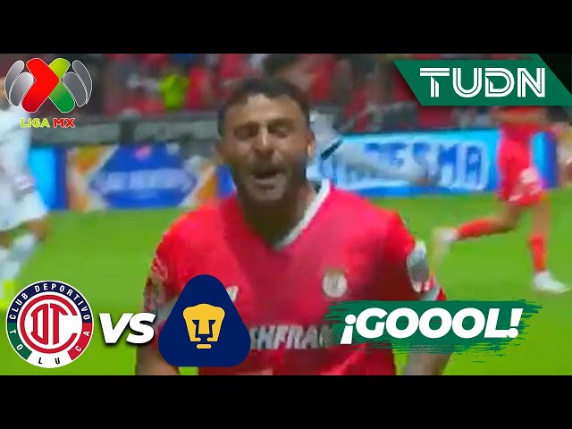 ¡GOL DE ALEXIS! Vega vacuna a Pumas | Toluca 1-0 Pumas | CL2024 - Liga Mx J12 | TUDN