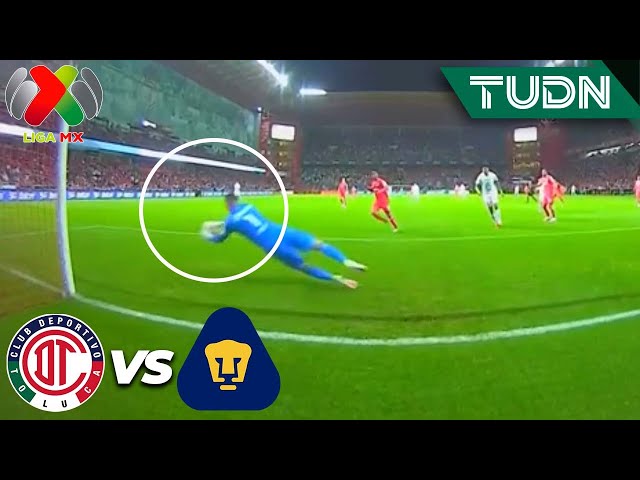 ¡TAMBIÉN ATAJA! Volpi se lanza | Toluca 1-0 Pumas | CL2024 - Liga Mx J12 | TUDN