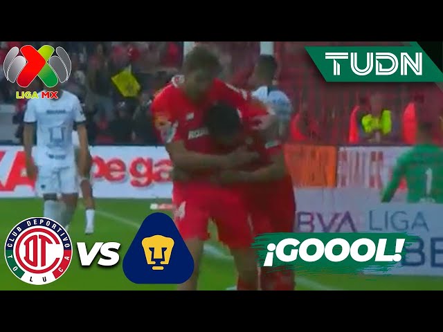 ¡YA ES GOLEADA! Chonteco hace el tercero | Toluca 1-0 Pumas | CL2024 - Liga Mx J12 | TUDN