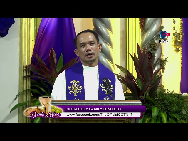 18 MARCH 2024 - HOMILY by Rev. Fr. Brain Brigoli