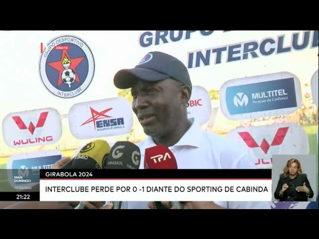 Girabola - Interculb perde por 0-1 diante do Sporting de Cabinda