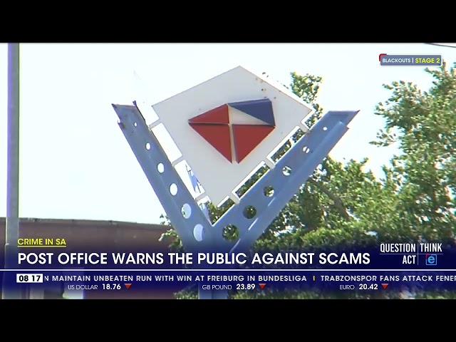 Post Office warns the public against scams