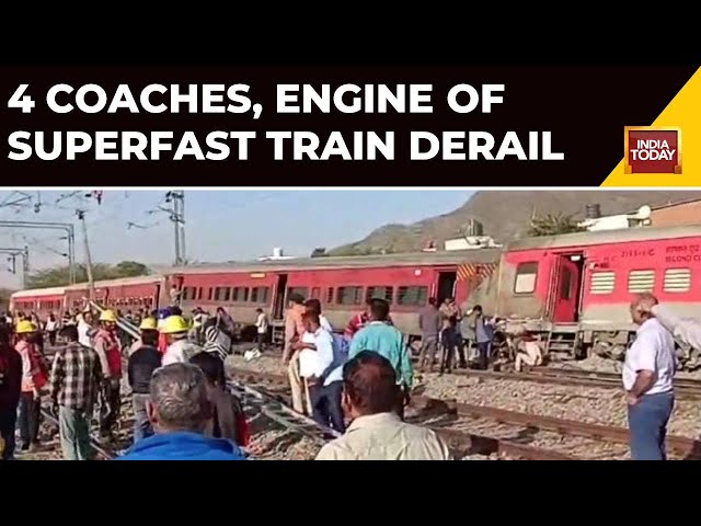 4 Coaches Of Sabarmati-Agra Superfast Train Derail In Rajasthan's Ajmer; No Casualties