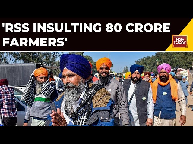 Farmer's Protest News | RSS Insulting 80 Crore Farmers Of The Country: Farmer Leader Pandher