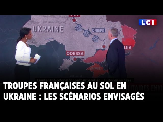 Troupes françaises au sol en Ukraine : les scénarios envisagés