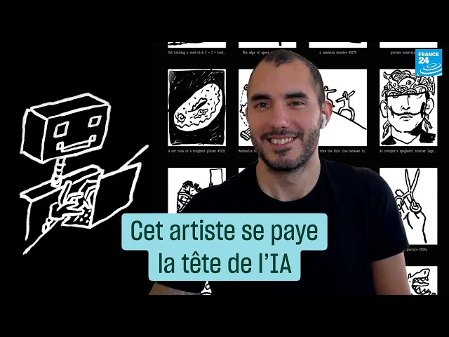 Cet artiste se paye la tête de l’IA • FRANCE 24