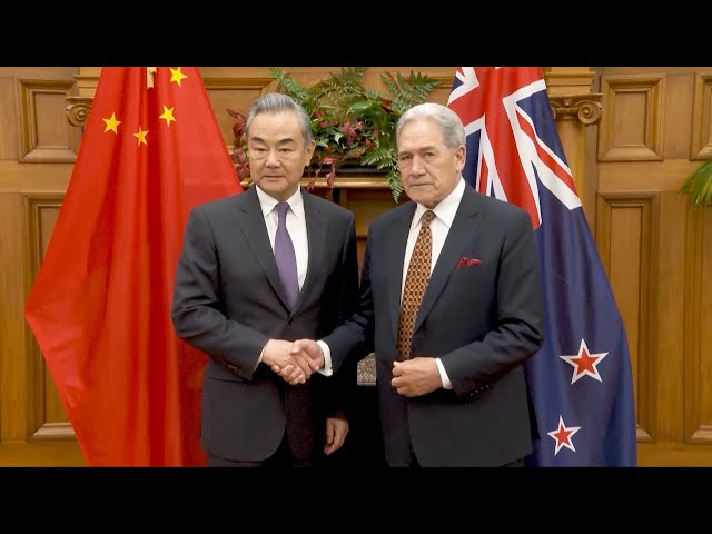 New Zealand PM meets visiting Chinese FM Wang Yi