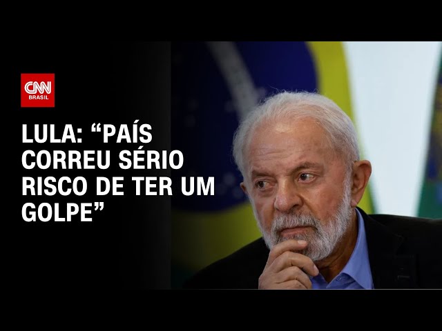 Lula: “País correu sério risco de ter um golpe” | LIVE CNN