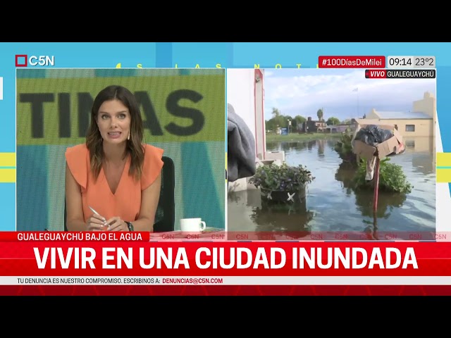 GUALEGUAYCHÚ BAJO el AGUA: EL DRAMA de los INUNDADOS en PRIMERA PERSONA