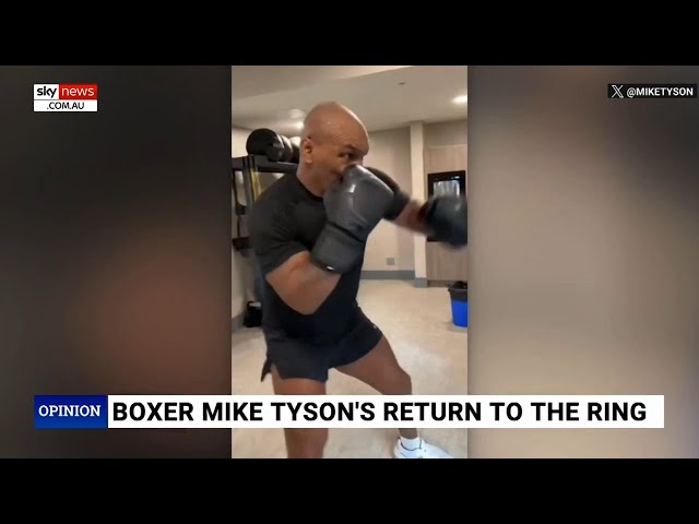 ‘May not last long’: Mike Tyson shares ‘scary’ training video ahead of Jake Paul fight