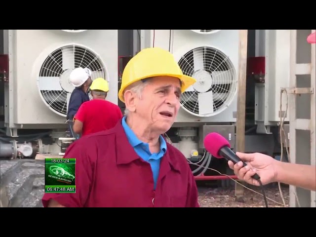 Cuba: Marcha del mantenimiento a CTE ¨Antonio Guiteras¨