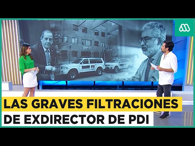 Las graves filtraciones de exdirector de PDI a Luis Hermosilla