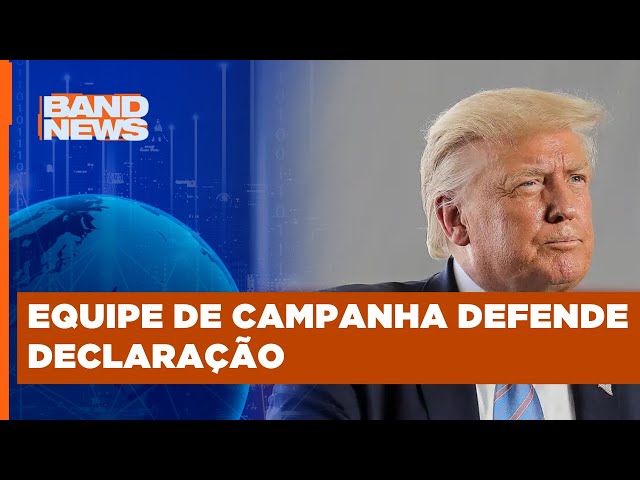 Trump diz que haverá banho de sangue se não for eleito | BandNews TV