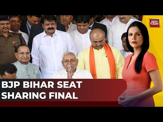 Mission 2024 LIVE: NDA finalises seat-sharing in Bihar| BJP to contest on 17 seats  India Today LIVE