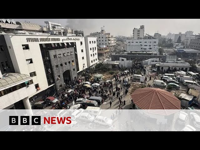 Israeli forces raid Gaza City's al-Shifa hospital | BBC News