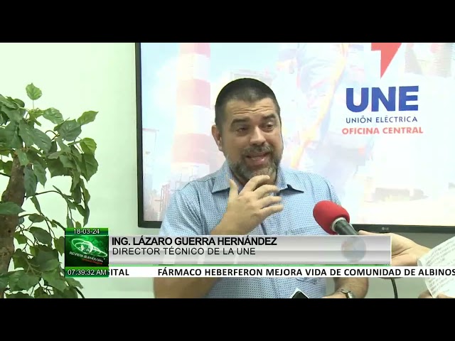 Actualización de la Generación Eléctrica en Cuba: 18/03/2024