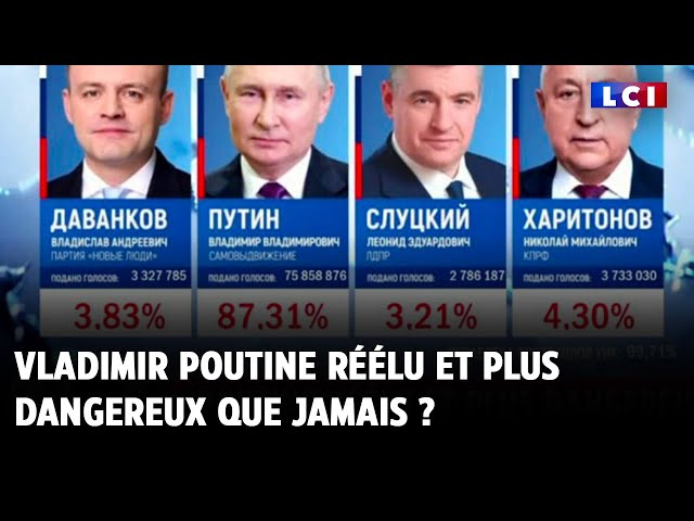 Vladimir Poutine réélu et plus dangereux que jamais ?