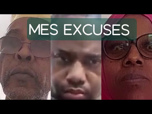 Je présente mes excuses à…..