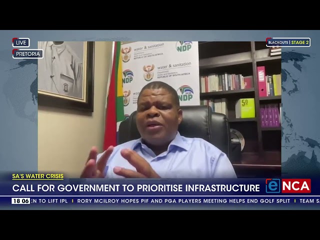 SA's Water Crisis | David Mahlobo interview