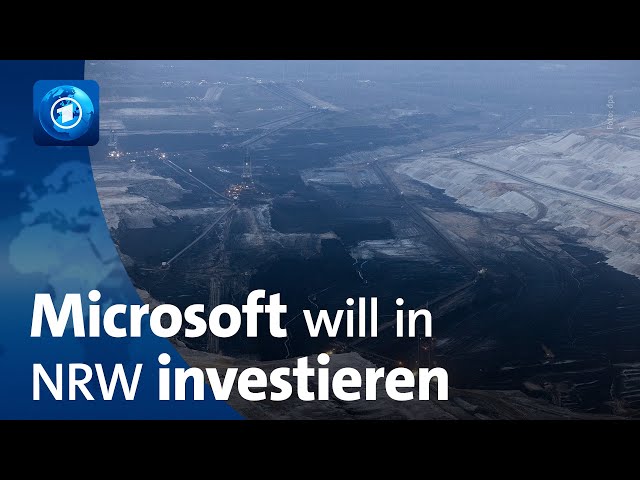 Microsoft plant Rechenzentren für KI in NRW