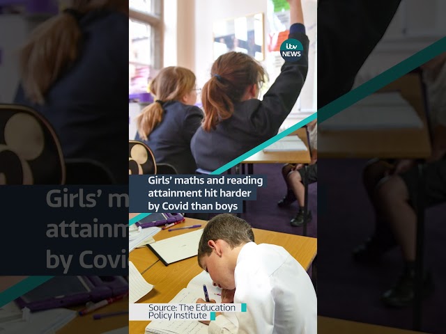 Girls’ results in reading and maths more negatively impacted than boys during the pandemic #itvnews