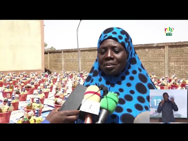 Don de vivres aux personnes vulnérables et aux orphelins de la commune de Niou