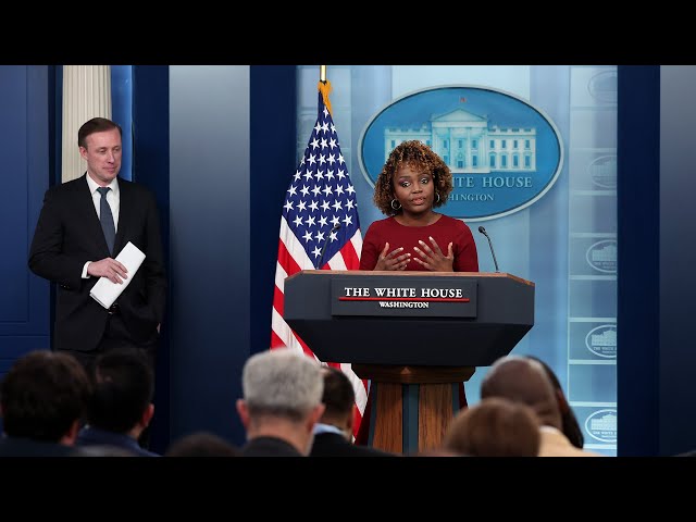 White House briefs press as optimism grows for a new cease-fire in Gaza | full video