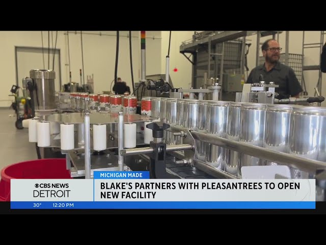 Michigan Made: Blake's partners with Pleasantrees to open facility in old Gibraltar Trade Cente