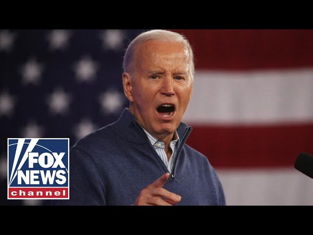 ⁣Peter Doocy presses the White House on Biden's flashes of anger