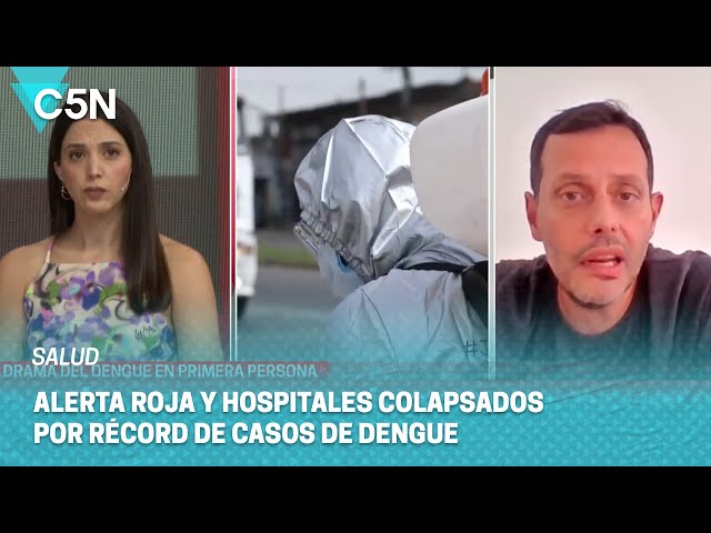 El DRAMA del DENGUE en PRIMERA PERSONA: "Bajé CUATRO KILOS en CUATRO DÍAS"