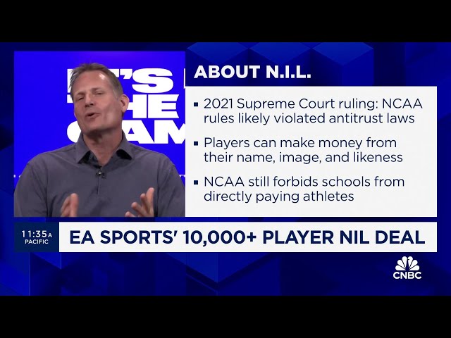 EA Sports President talks signing 10,000+ players onto College Football 2025