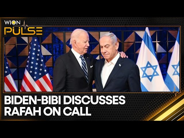 US President Joe Biden speaks with Israeli PM Netanyahu amid strained relations | WION Pulse