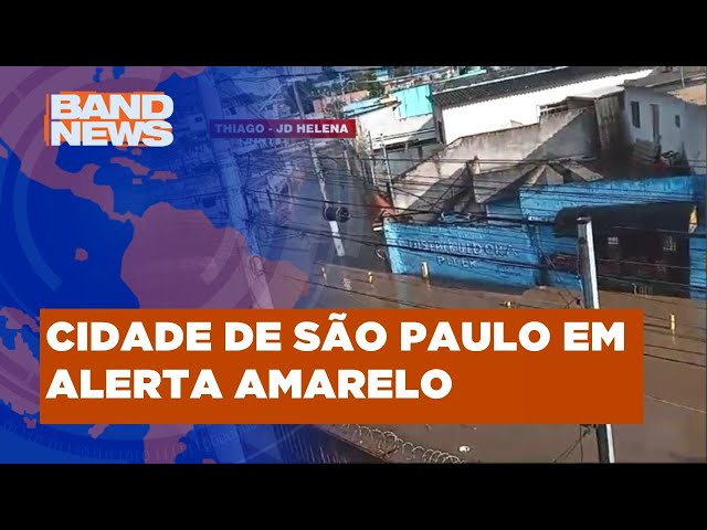 Toda a cidade de São Paulo em estado de atenção | BandNewsTV