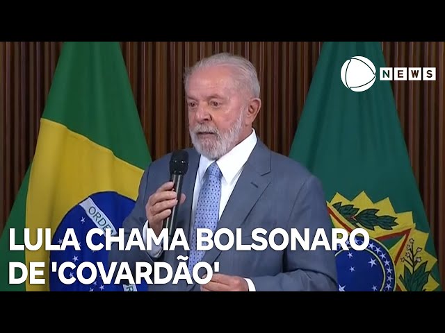 Lula chama Bolsonaro de 'covardão' durante reunião ministerial