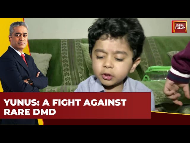 Five-Year-Old Yunus Battles Rare Muscular Disease DMD | India Today News